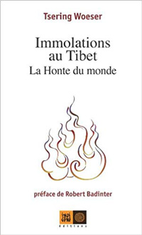 couverture Immolations au Tibet – La Honte du monde